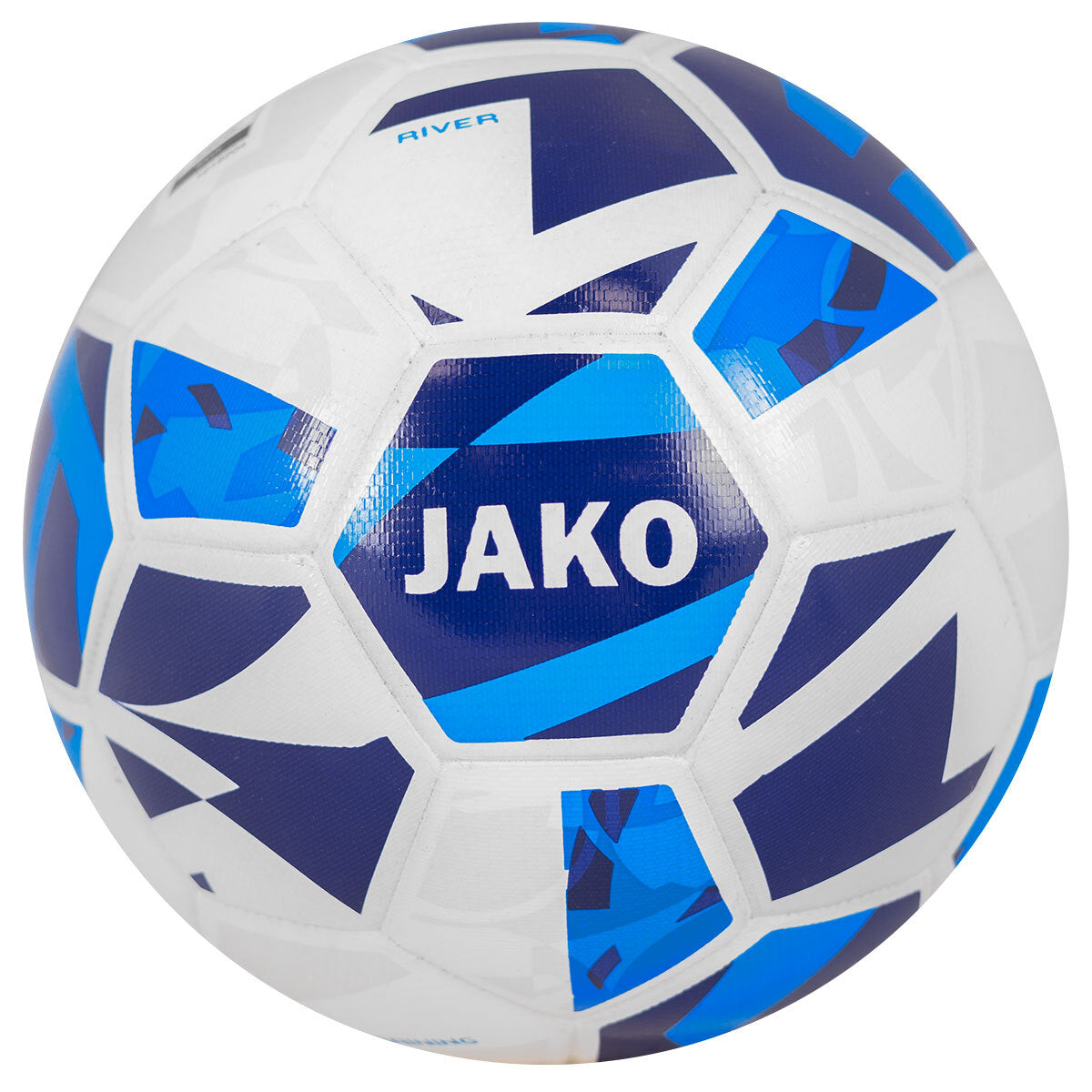 JAKO Trainingsball River weiß/navy