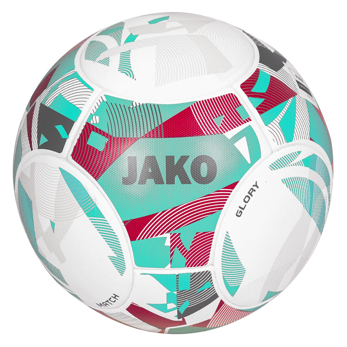 JAKO Spielball Glory weiß/rubine red/cool gray
