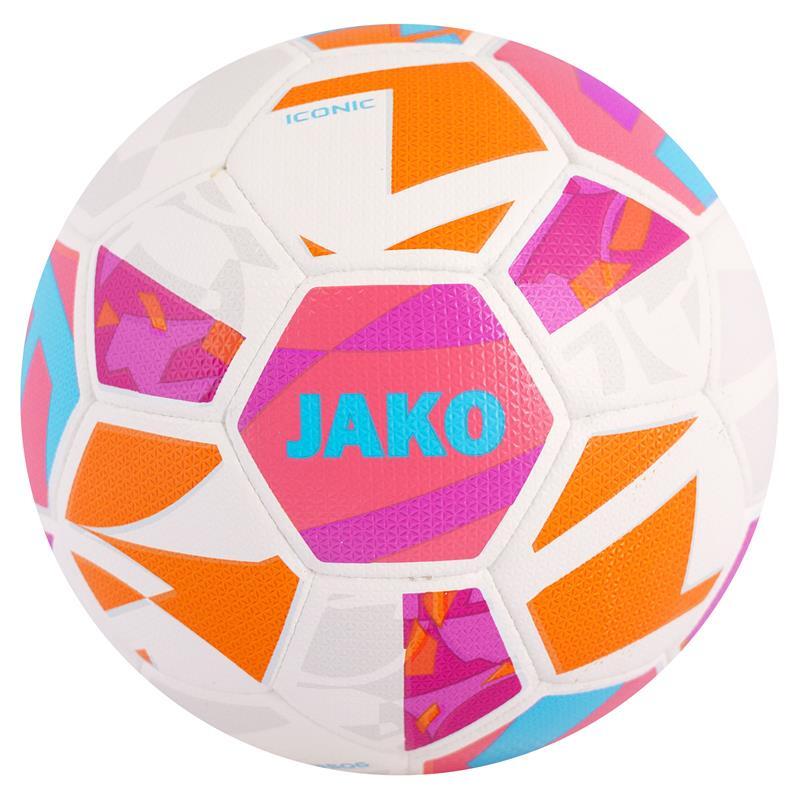 JAKO Lightball Iconic weiß/coral/pink, 350g