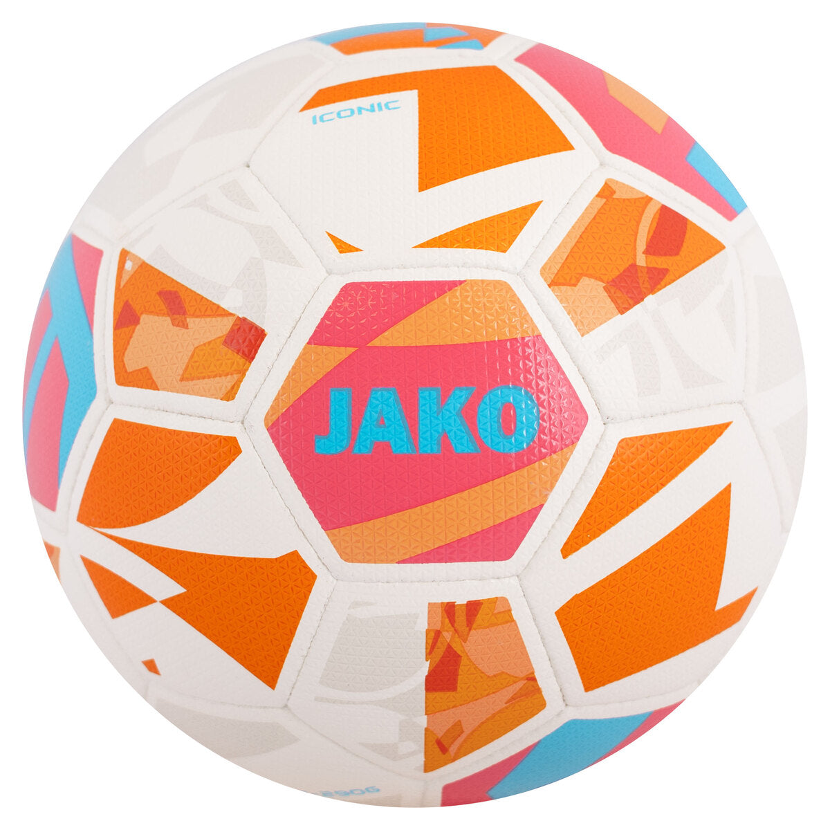 JAKO Lightball Iconic weiß/coral/lightorange, 290g