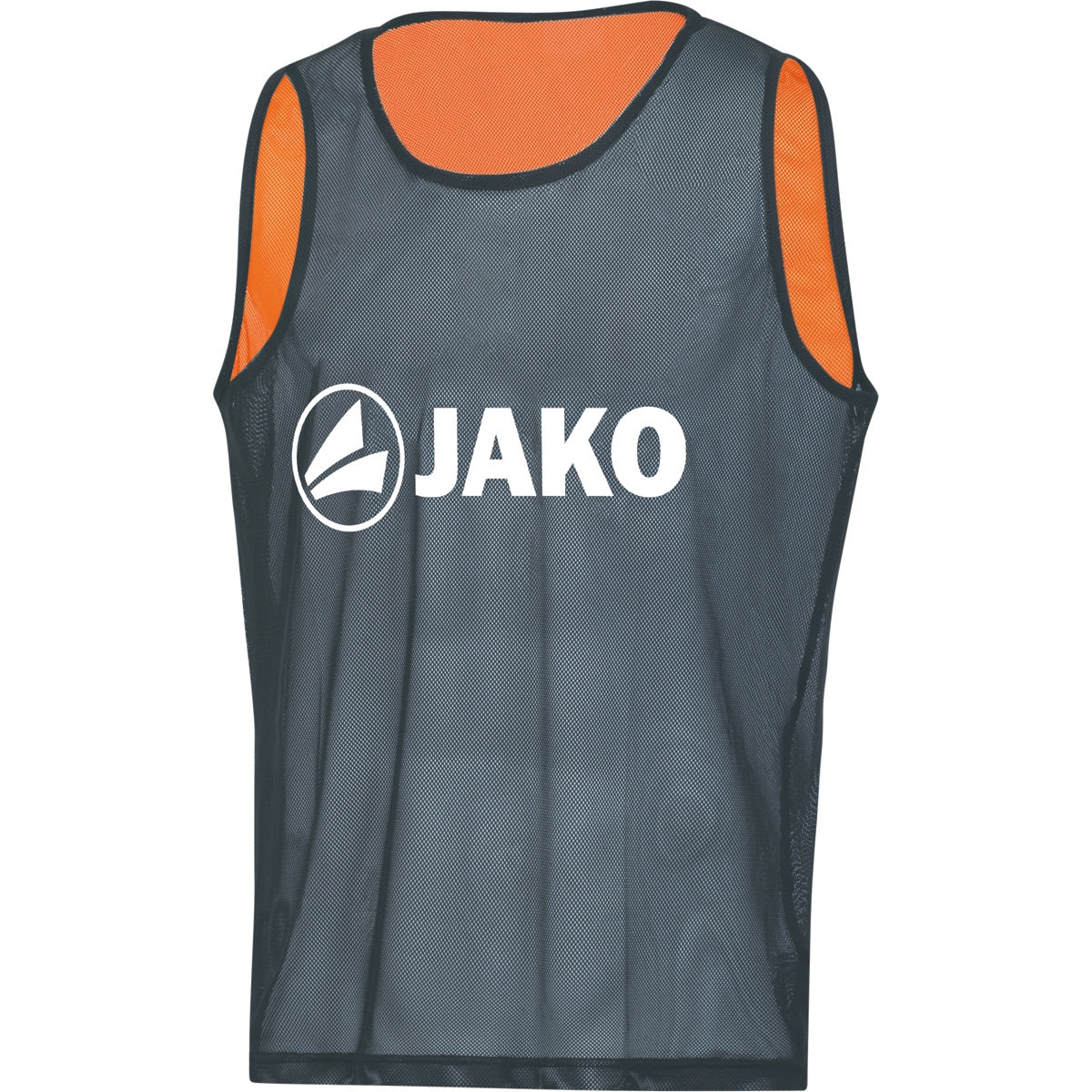 JAKO Kennzeichnungshemd Reverse neonorange/steingrau