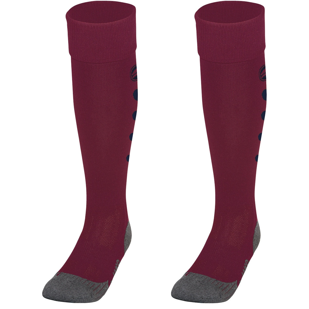 JAKO Stutzenstrumpf Roma maroon/seablue