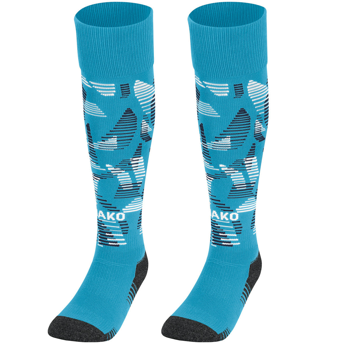JAKO Stutzenstrumpf Sonic aqua/marine/weiß