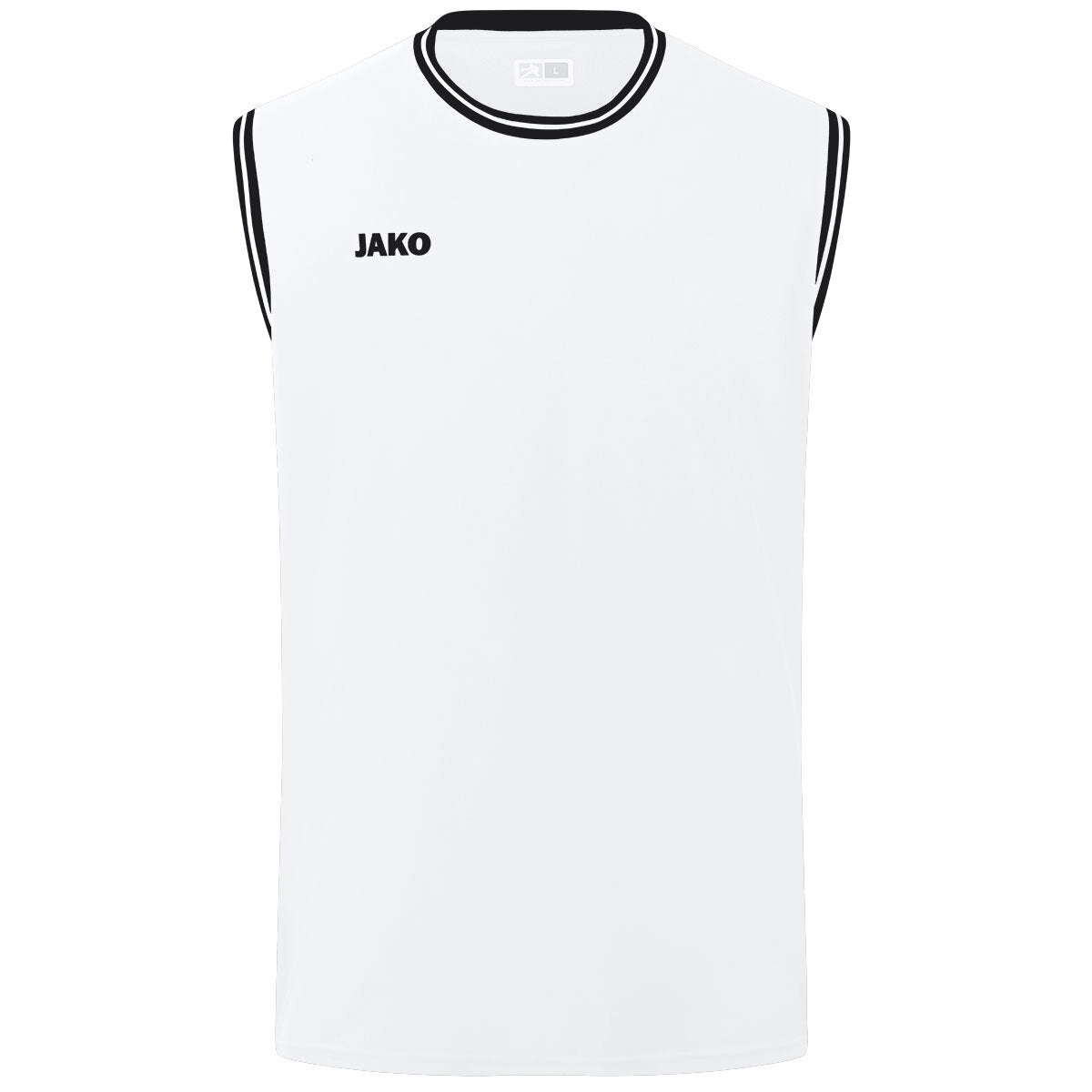 JAKO Trikot Center 2.0 weiß/schwarz