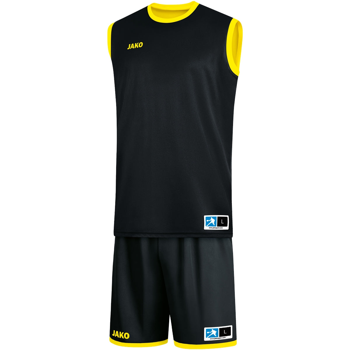 JAKO Wendetrikot Change 2.0 schwarz/citro