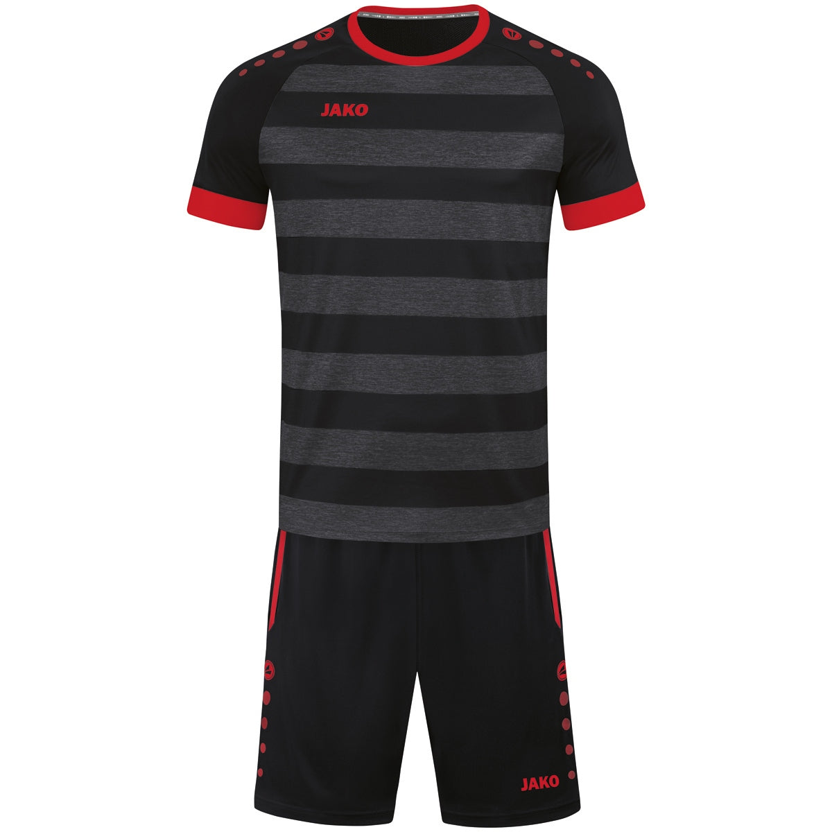JAKO Trikot Celtic Melange KA schwarz/sportrot