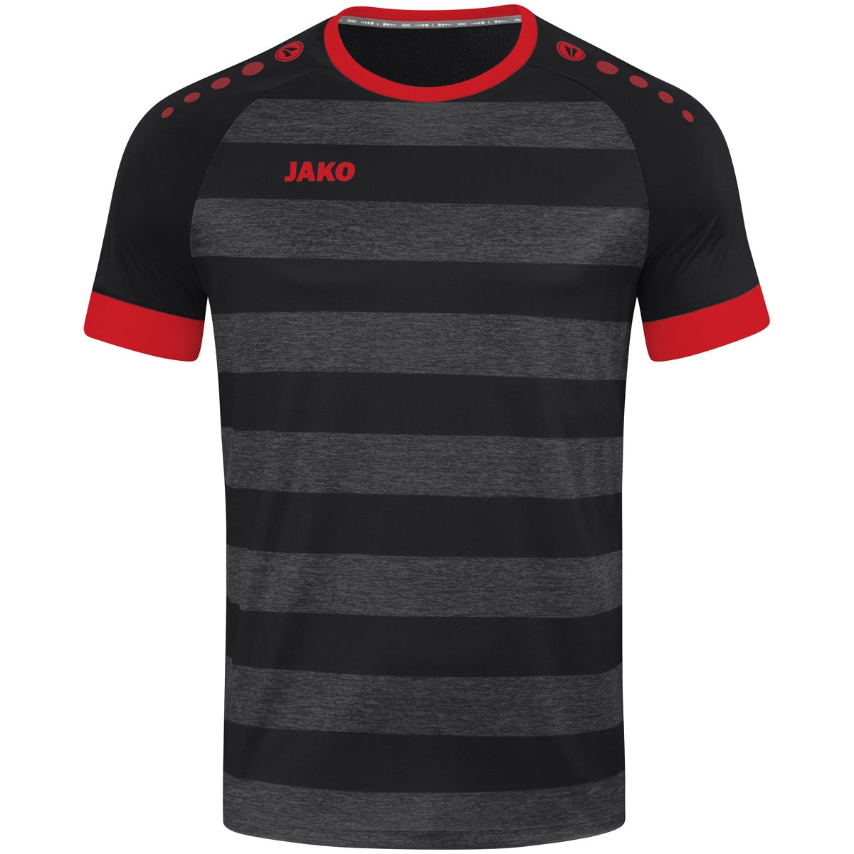 JAKO Trikot Celtic Melange KA schwarz/sportrot