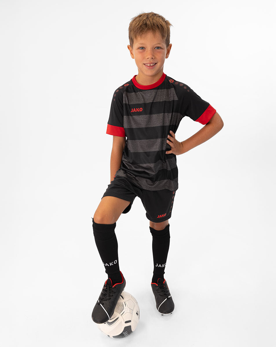 JAKO Trikot Celtic Melange KA schwarz/sportrot
