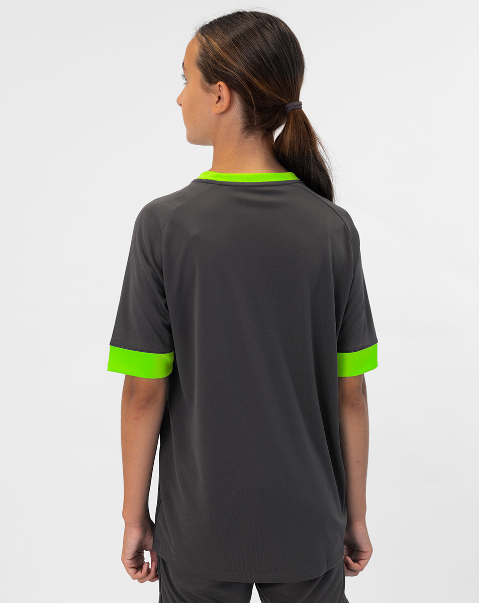 JAKO Trikot Celtic Melange KA anthrazit/lemon
