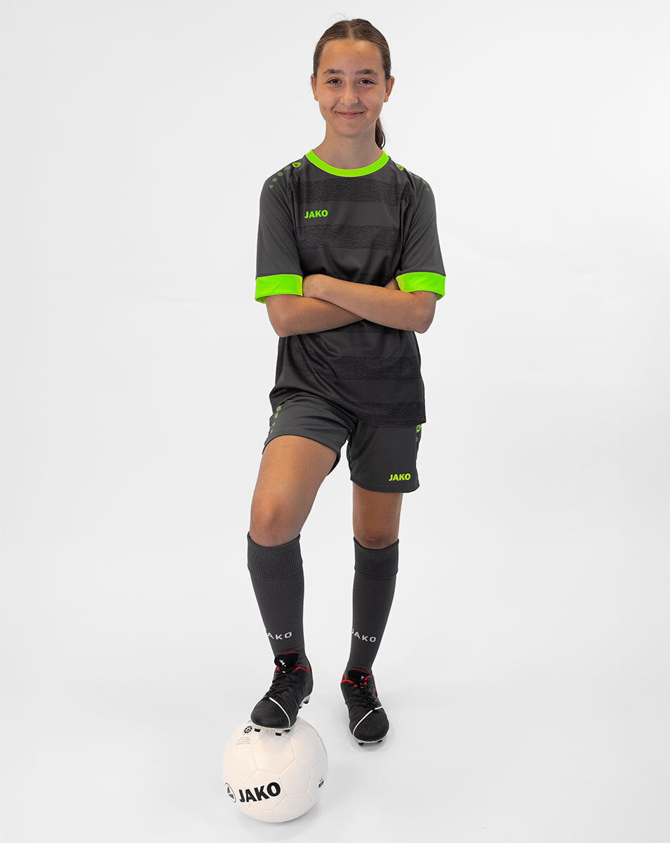 JAKO Trikot Celtic Melange KA anthrazit/lemon