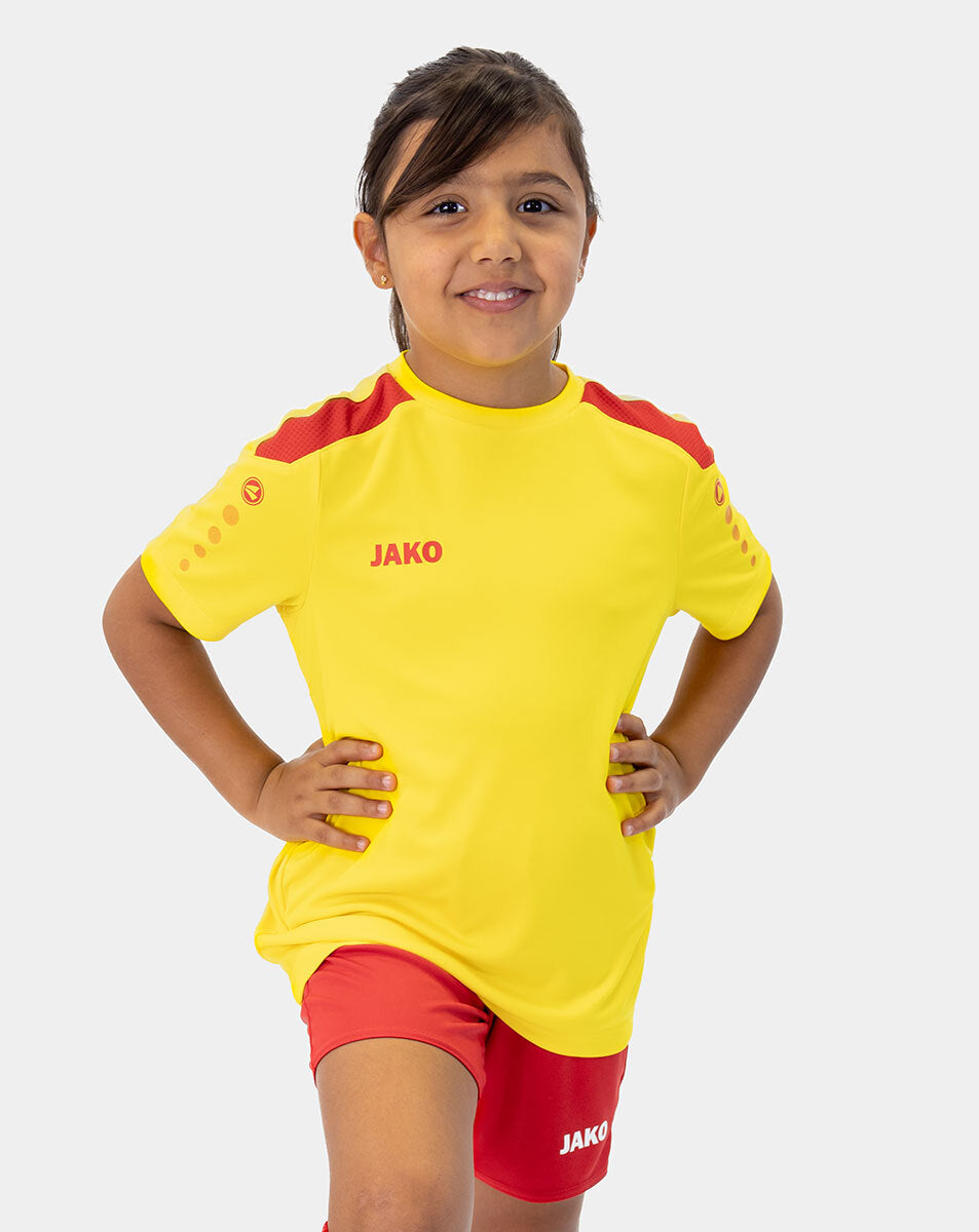 JAKO Trikot Power KA citro/rot