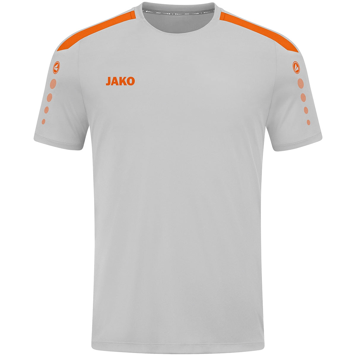 JAKO Trikot Power KA soft grey/neonorange