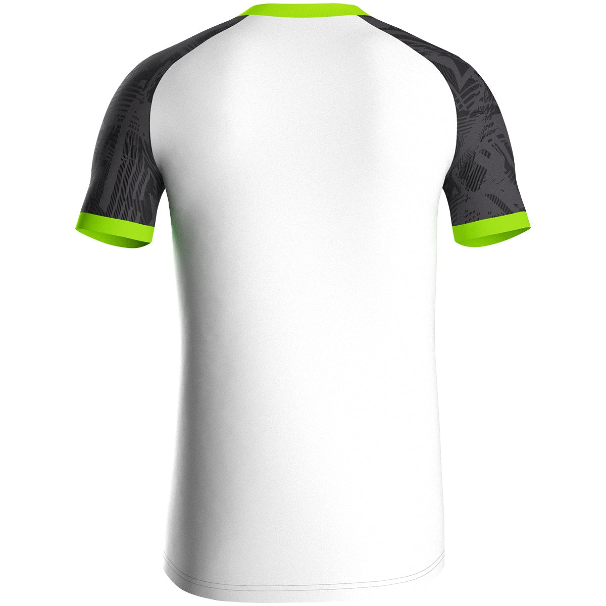 JAKO Trikot Iconic KA weiß/schwarz/neongrün