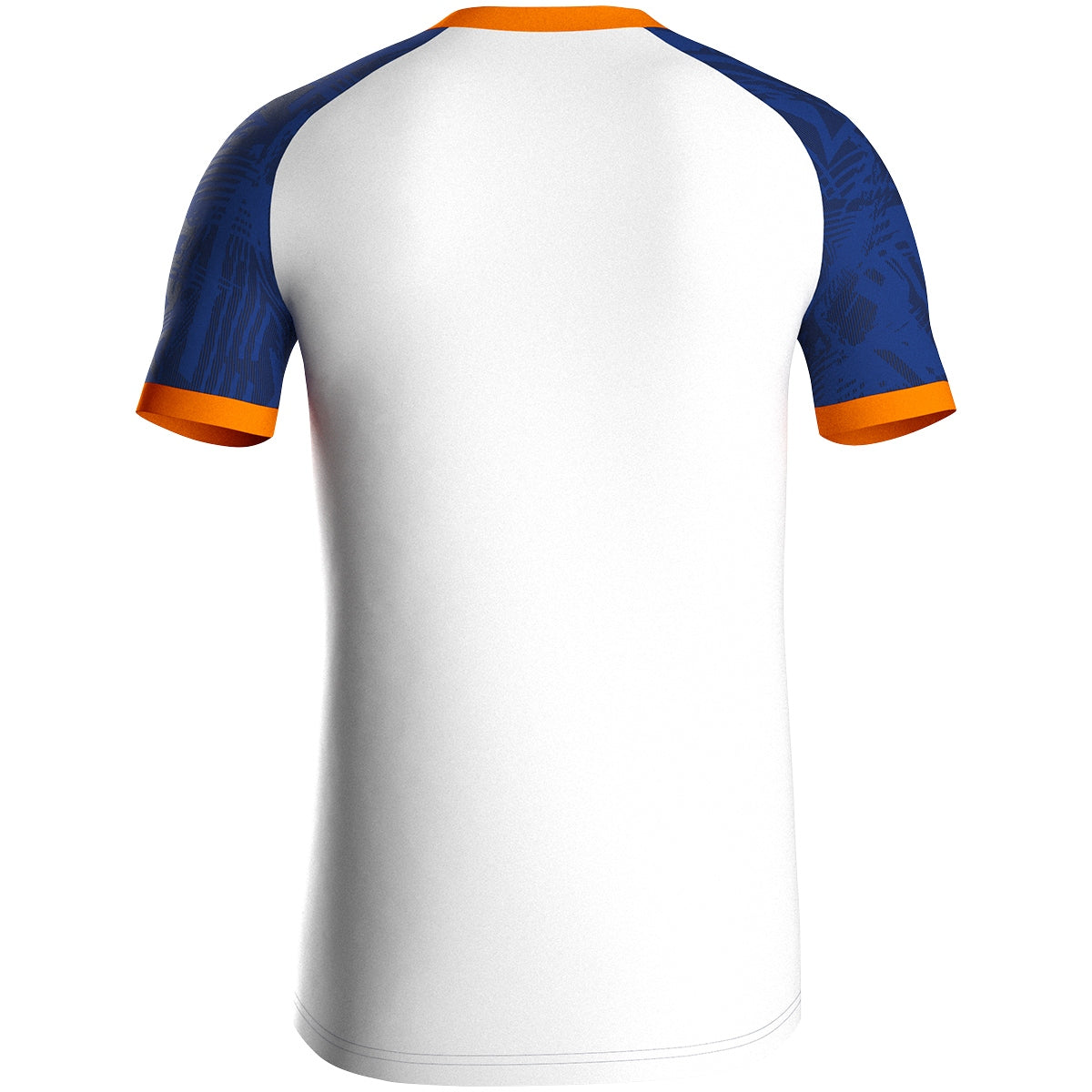 JAKO Trikot Iconic KA weiß/sportroyal/neonorange