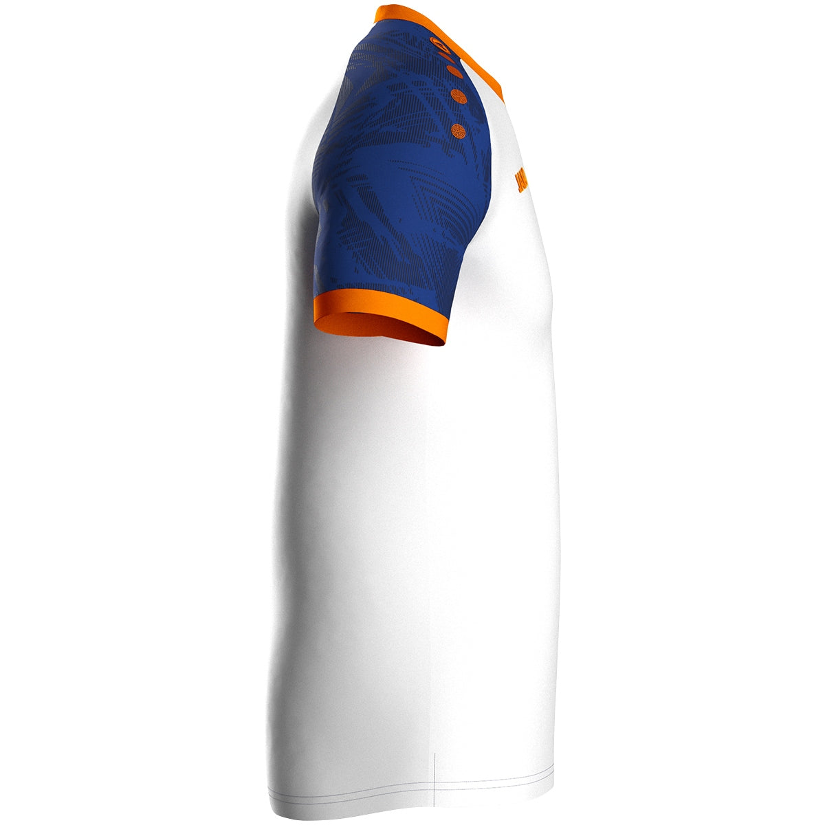 JAKO Trikot Iconic KA weiß/sportroyal/neonorange