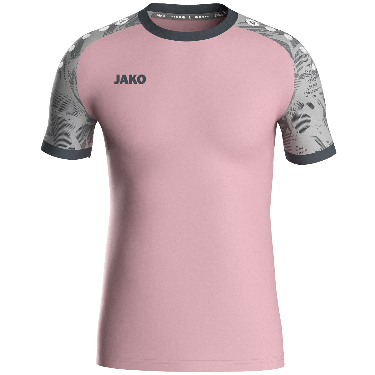 JAKO Trikot Iconic KA dusky pink/soft grey/anthra light