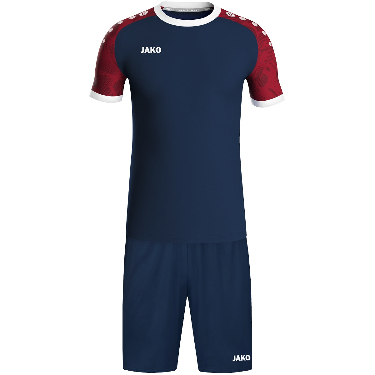 JAKO Trikot Iconic KA navy/chili rot