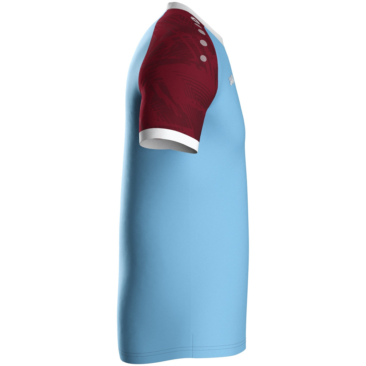 JAKO Trikot Iconic KA lightblue/weinrot