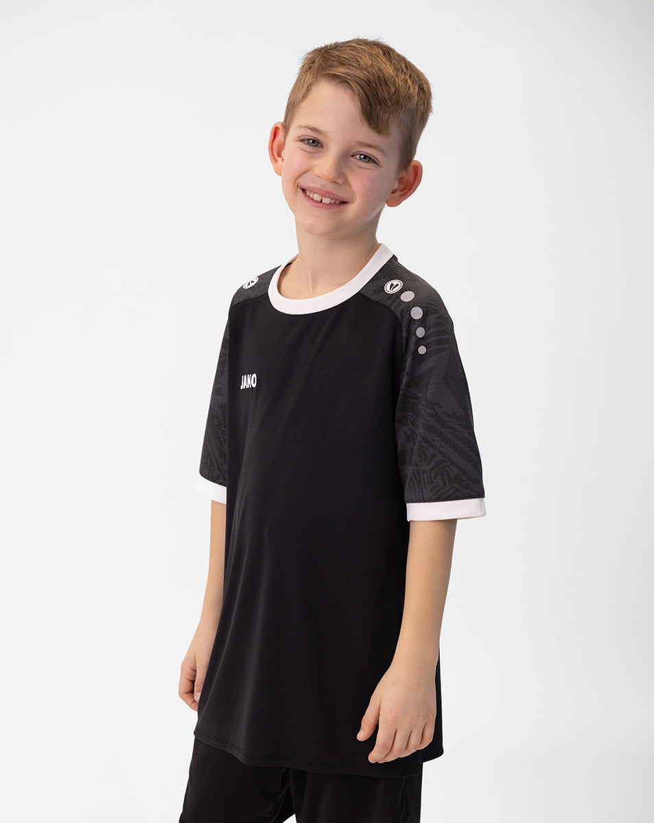 JAKO Trikot Iconic KA schwarz/anthrazit