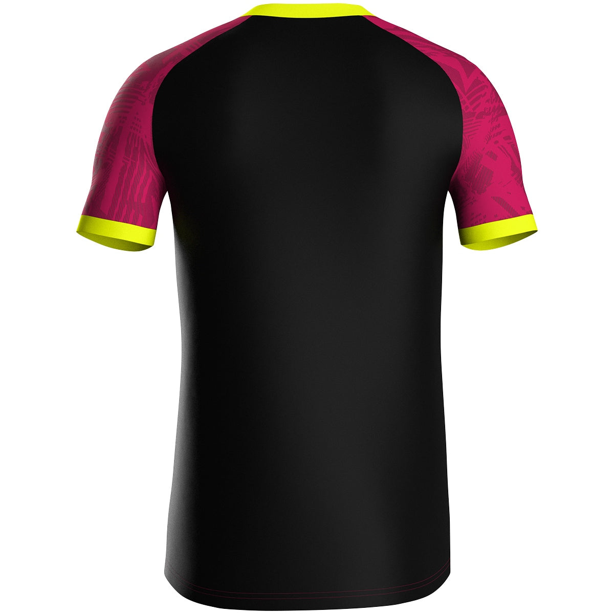 JAKO Trikot Iconic KA schwarz/pink/neongelb