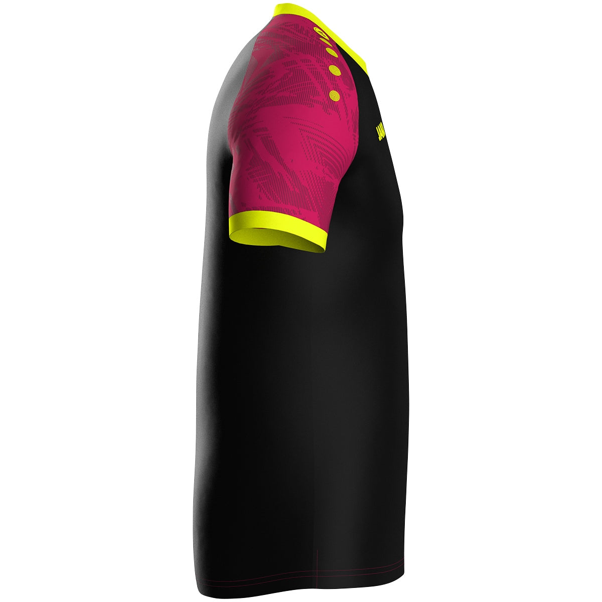 JAKO Trikot Iconic KA schwarz/pink/neongelb