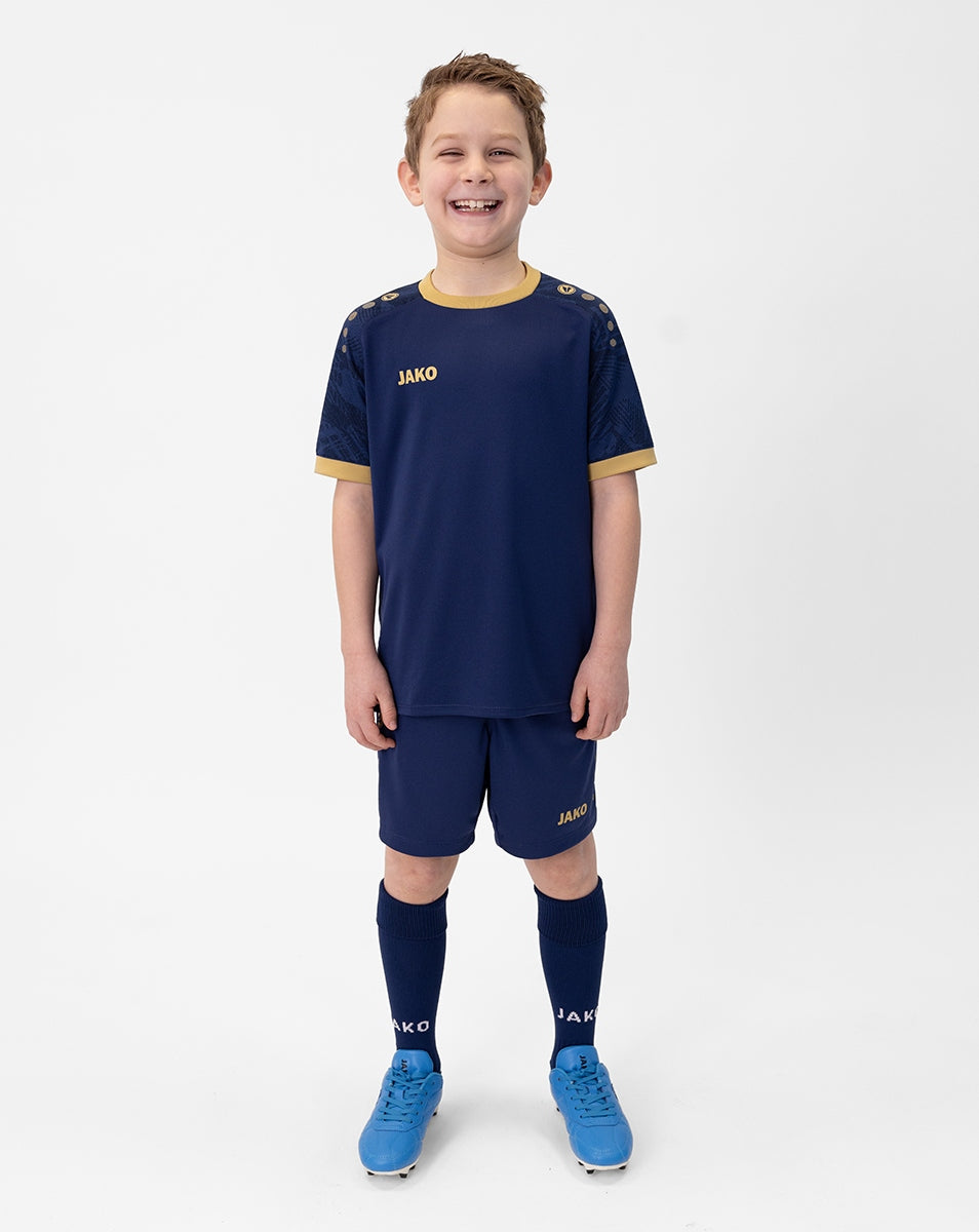 JAKO Trikot Iconic KA navy/marine/gold