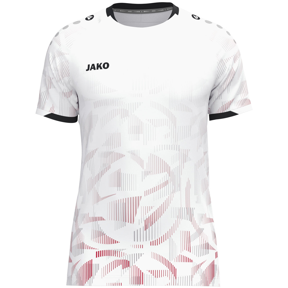 JAKO Trikot Sonic KA weiß/rot/grau