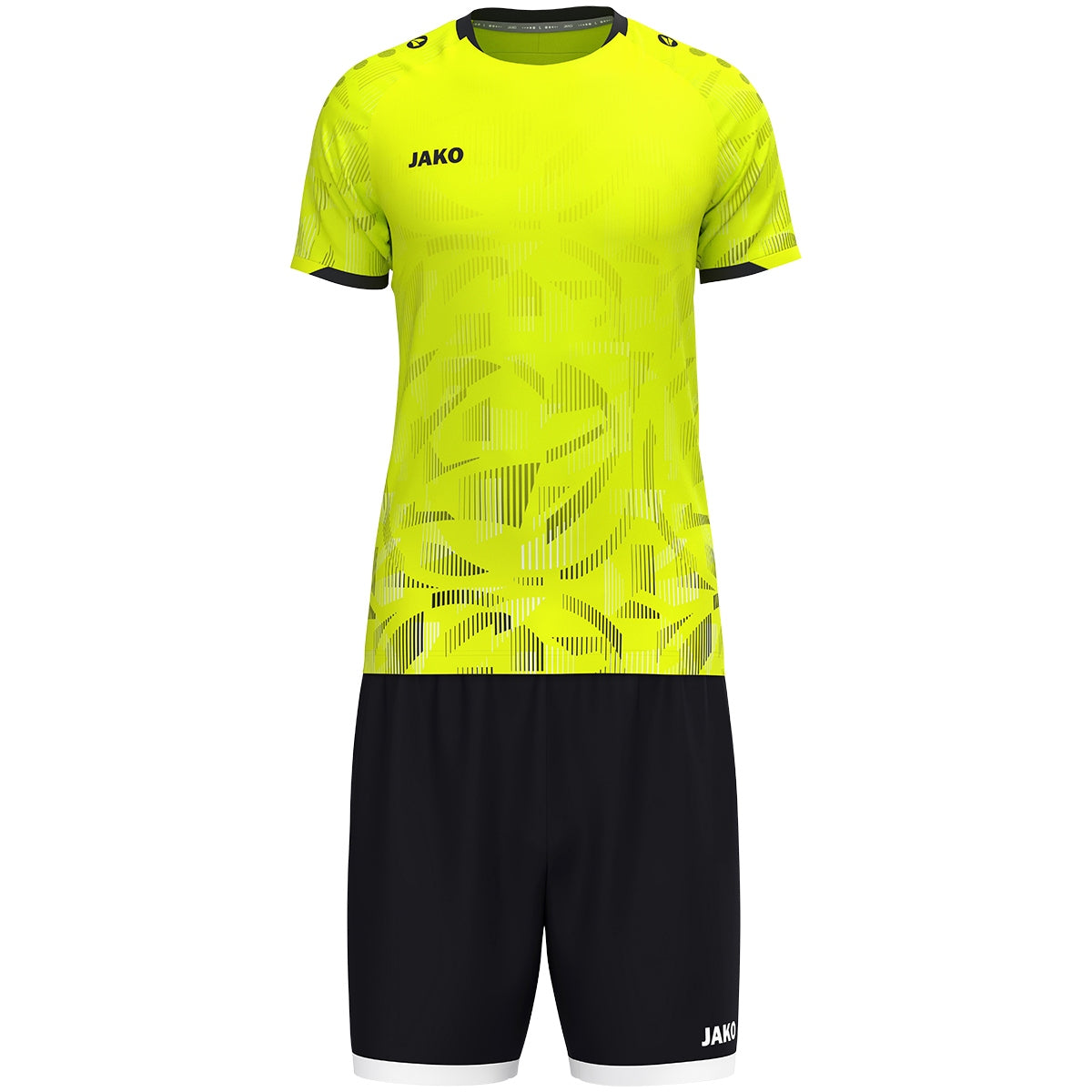 JAKO Trikot Sonic KA neongelb/schwarz/weiß