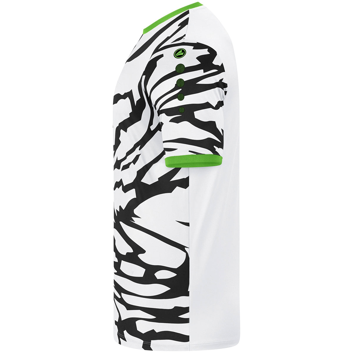 JAKO Trikot Animal KA weiß/schwarz/neongrün