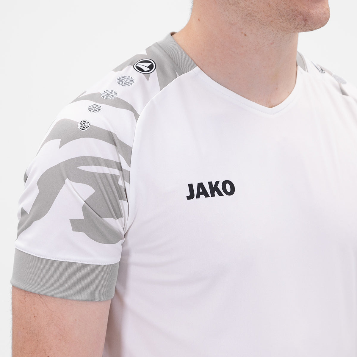 JAKO Trikot Wild KA weiß/silbergrau