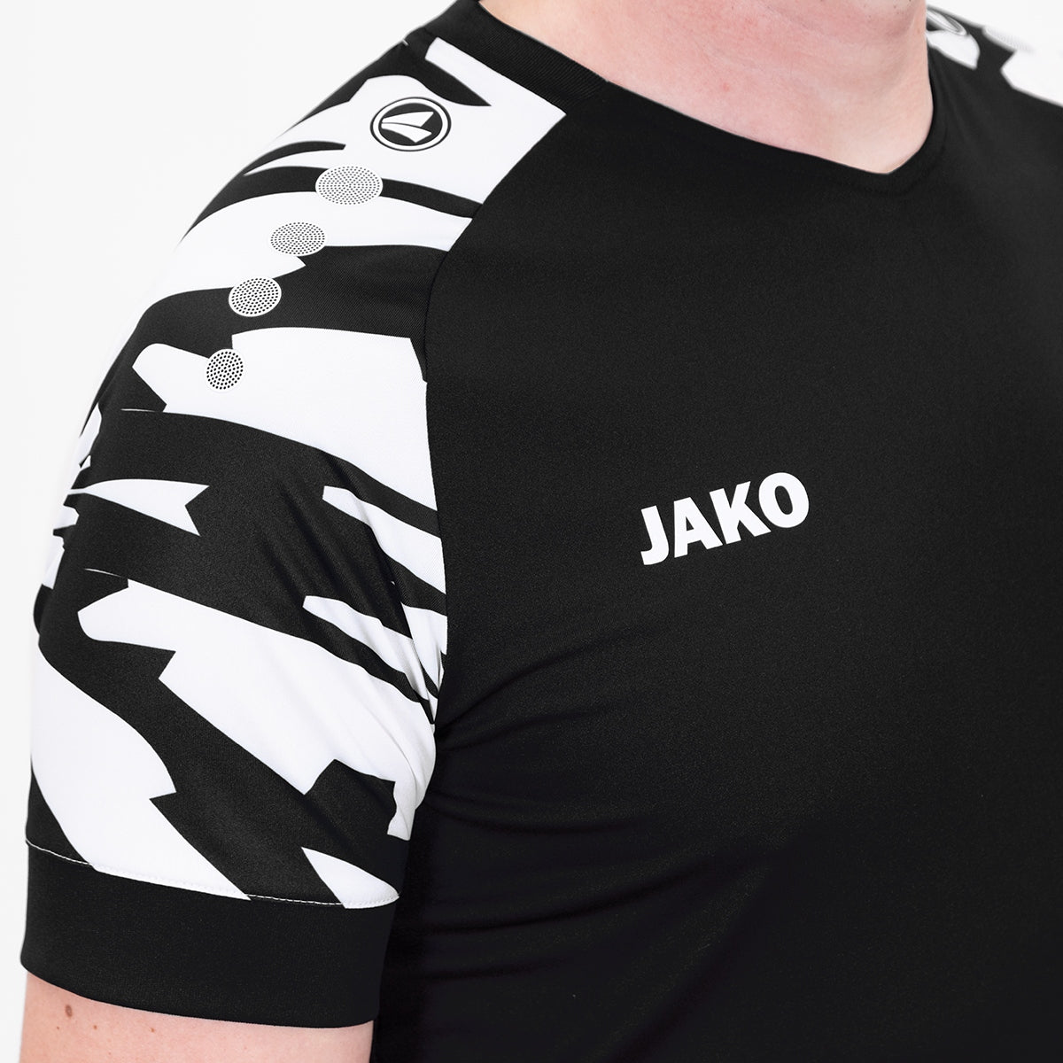 JAKO Trikot Wild KA schwarz/weiß