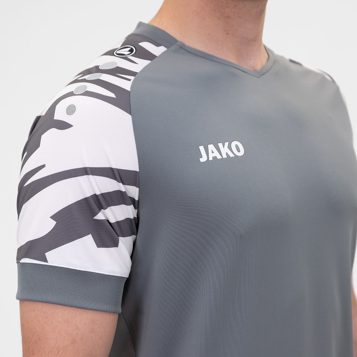 JAKO Trikot Wild KA steingrau/weiß