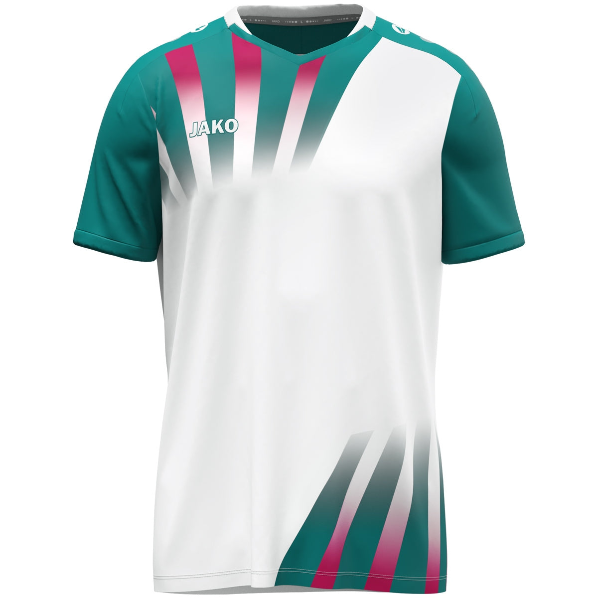 JAKO Trikot Vintage KA weiß/türkis