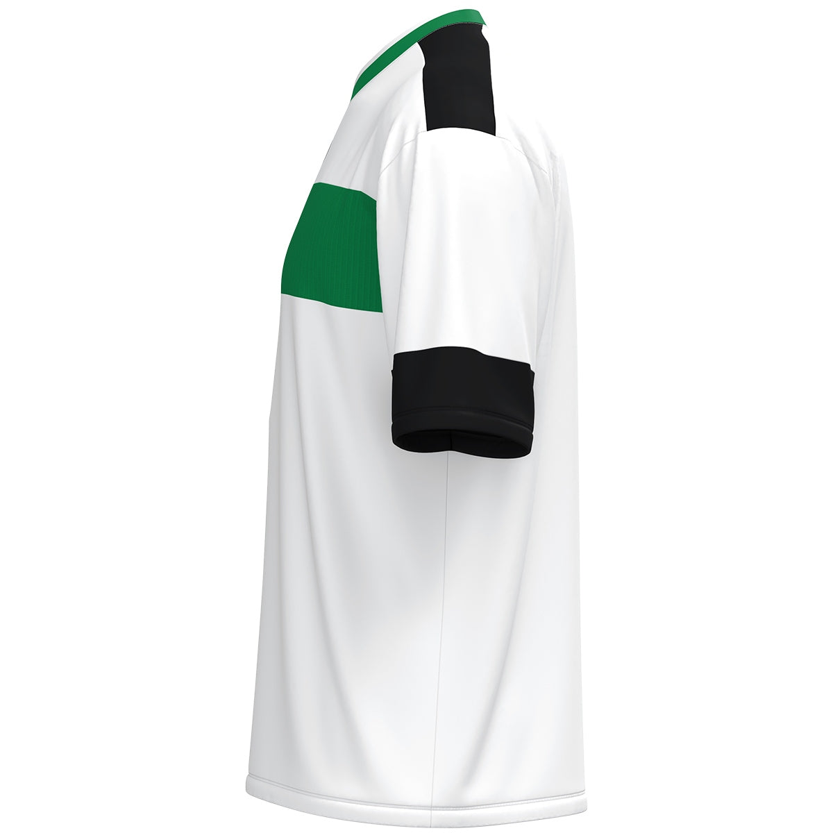 JAKO Trikot Club 92 KA weiß/sportgrün/schwarz
