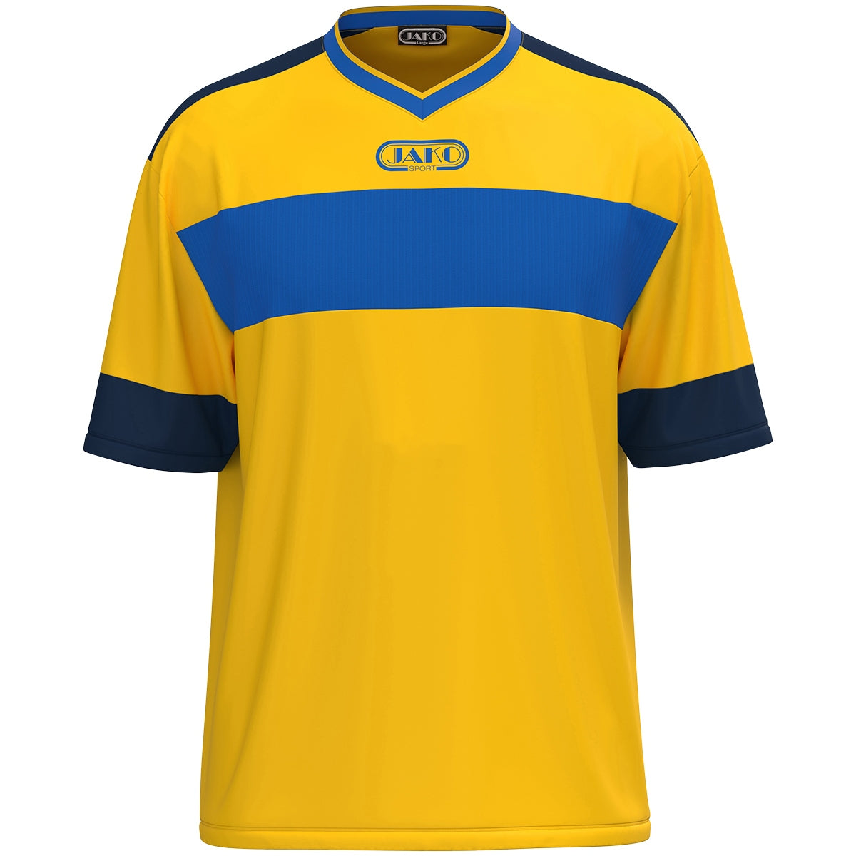 JAKO Trikot Club 92 KA gelb/royal/navy