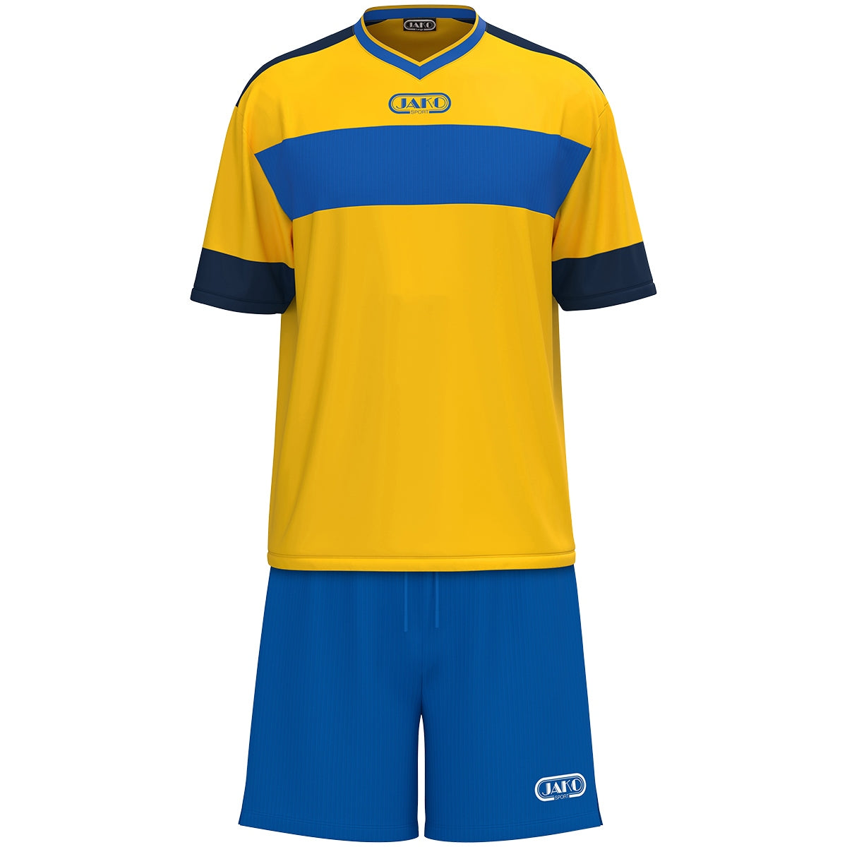 JAKO Trikot Club 92 KA gelb/royal/navy
