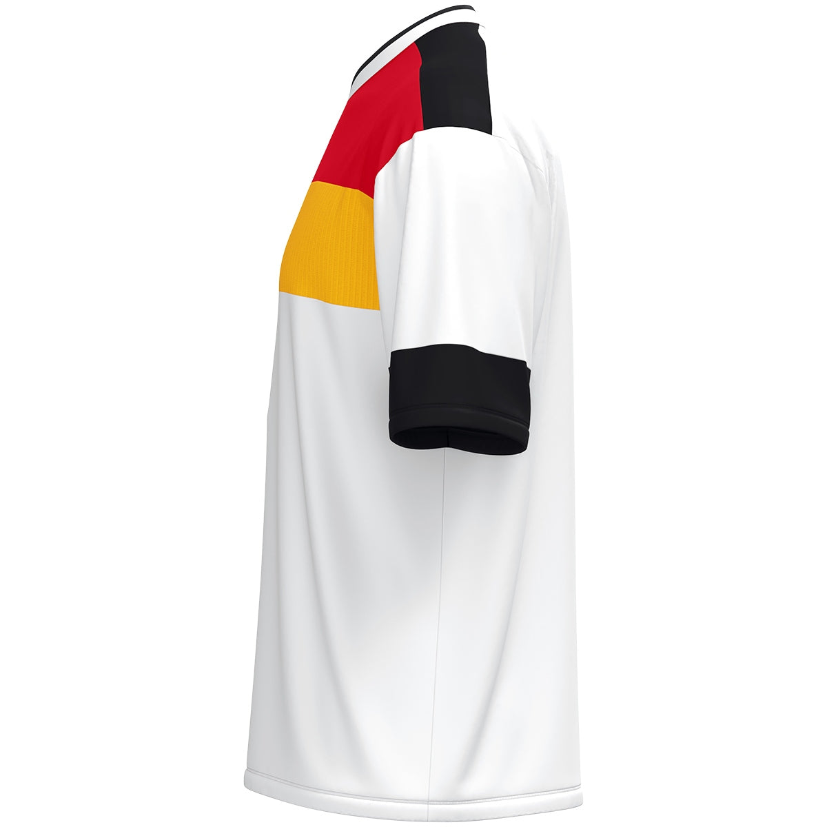 JAKO Trikot Club 92 KA weiß/gelb/rot/schwarz