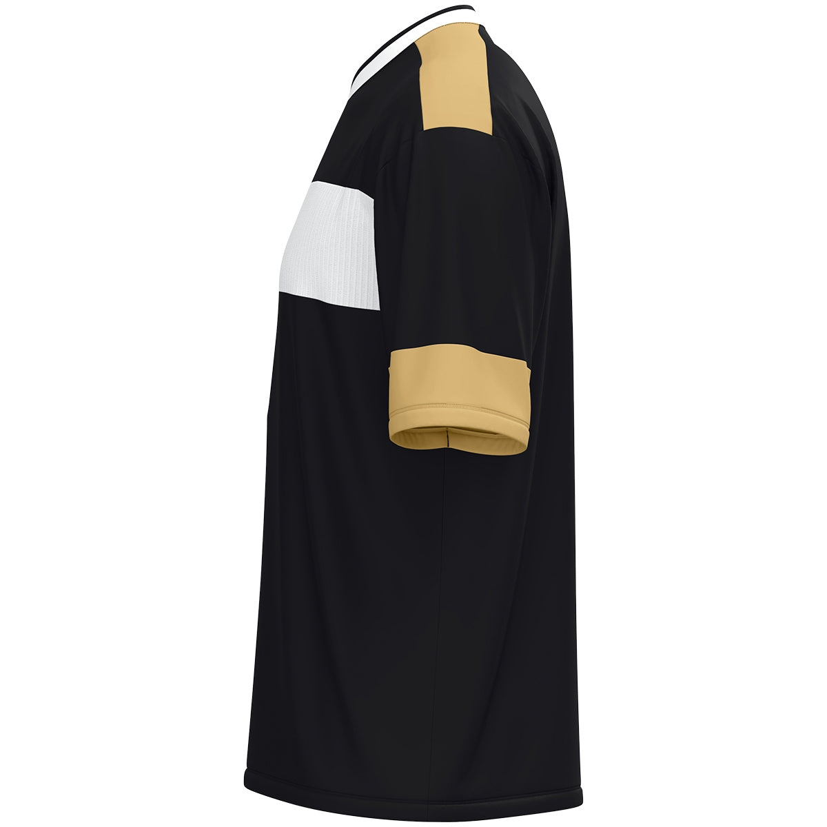 JAKO Trikot Club 92 KA schwarz/weiß/gold