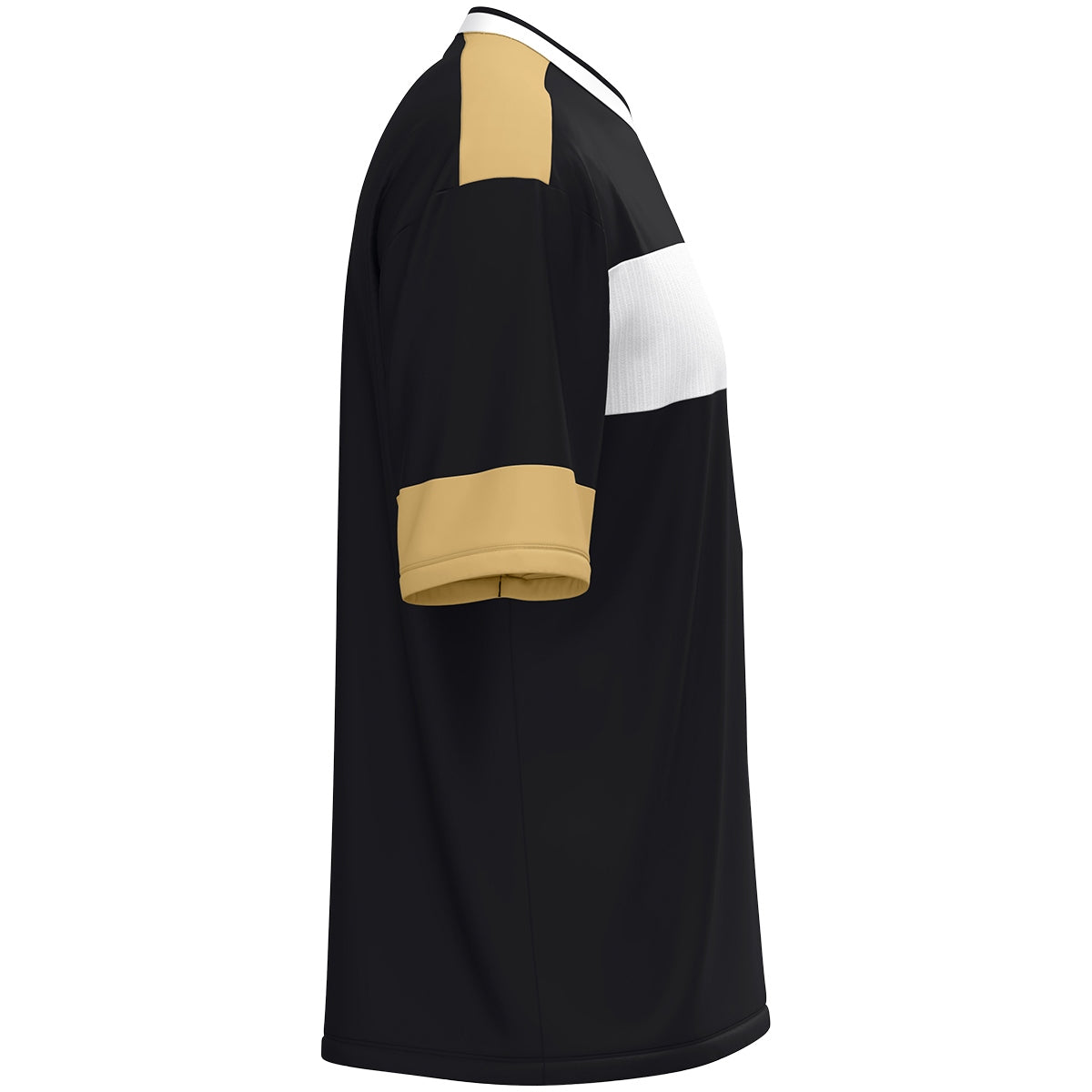 JAKO Trikot Club 92 KA schwarz/weiß/gold