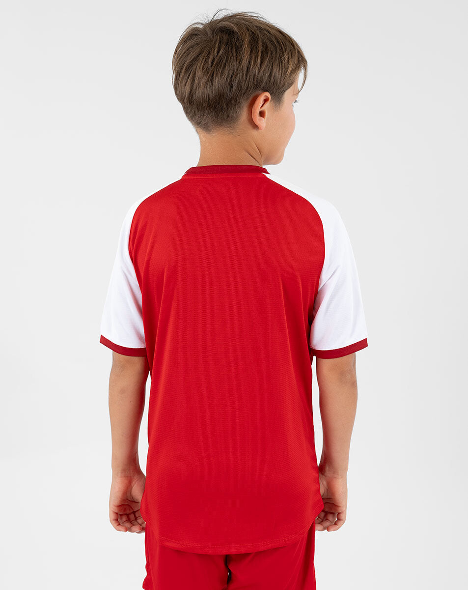 JAKO Trikot Dynamic KA rot/weiß/dunkelrot
