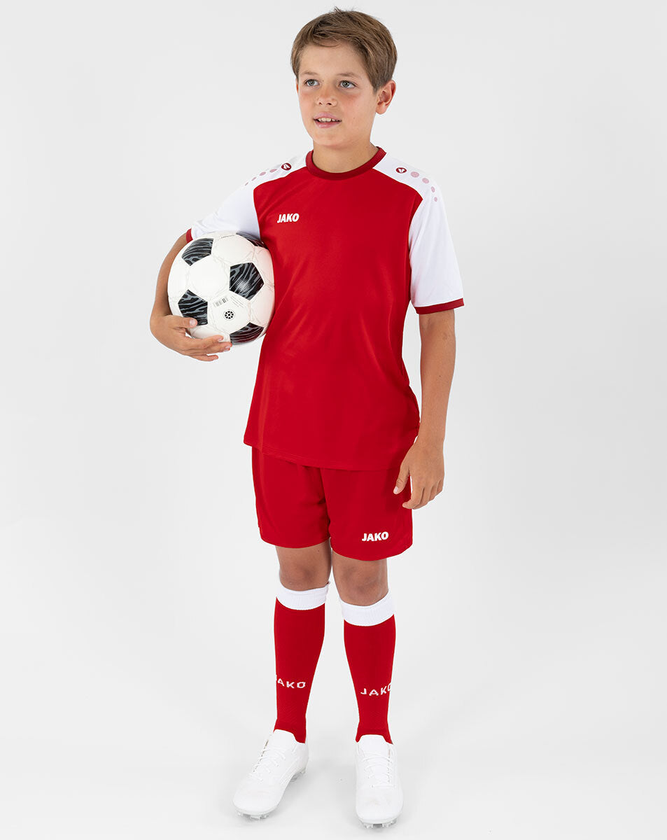 JAKO Trikot Dynamic KA rot/weiß/dunkelrot