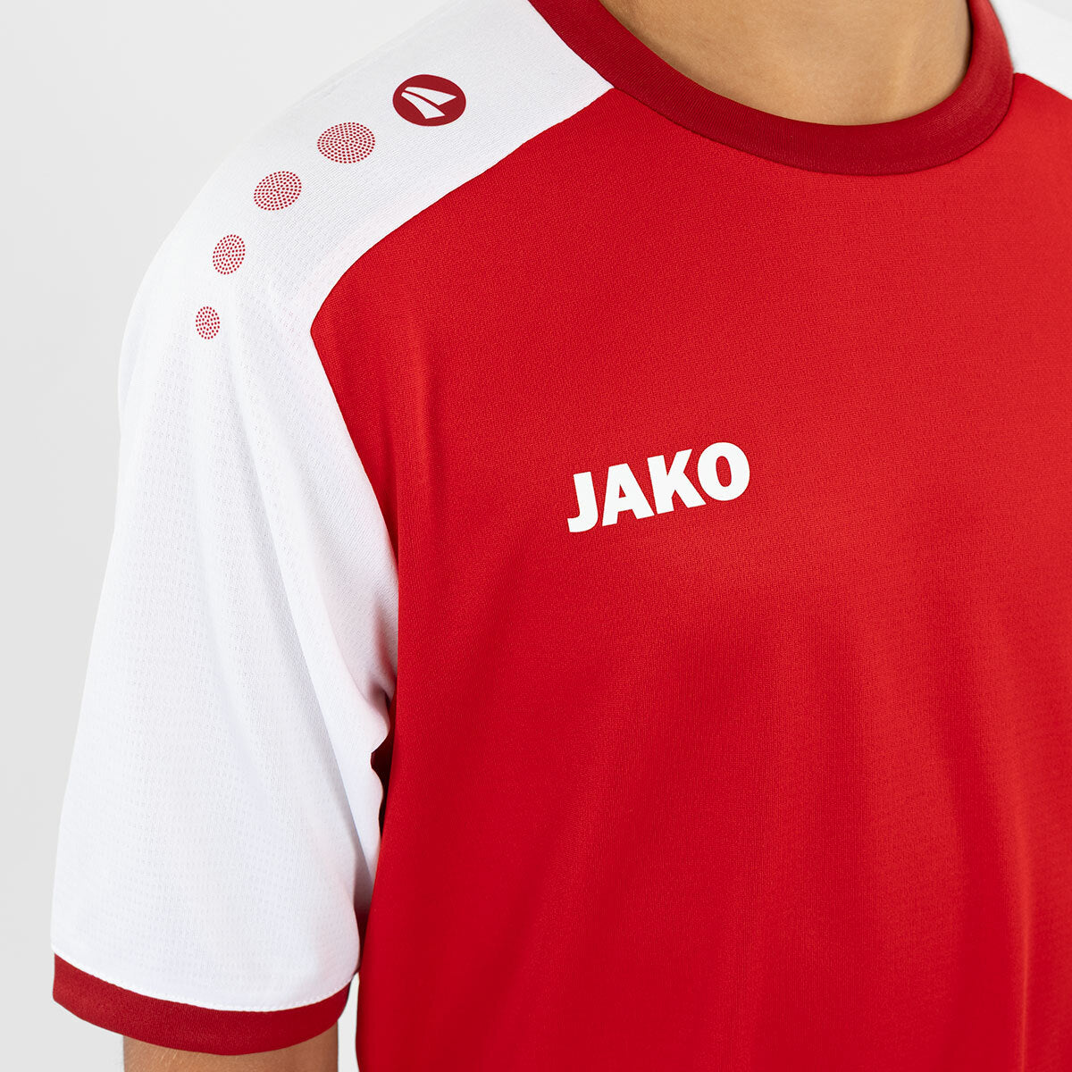 JAKO Trikot Dynamic KA rot/weiß/dunkelrot