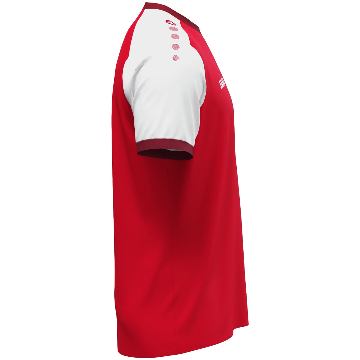 JAKO Trikot Dynamic KA rot/weiß/dunkelrot