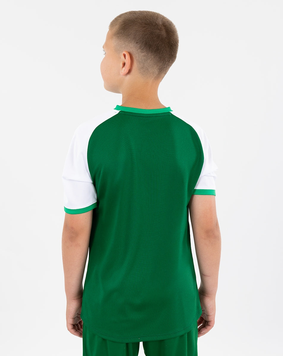 JAKO Trikot Dynamic KA dunkelgrün/weiß/grün
