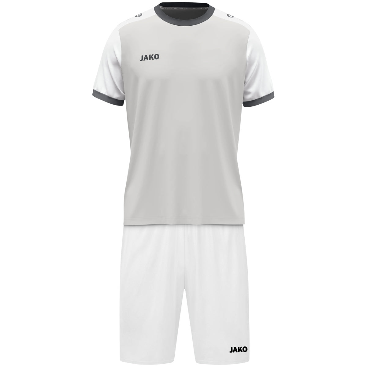 JAKO Trikot Dynamic KA hellgrau/weiß/grau