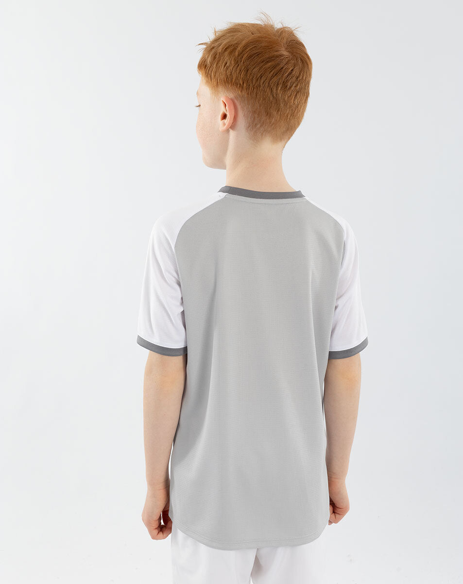 JAKO Trikot Dynamic KA hellgrau/weiß/grau
