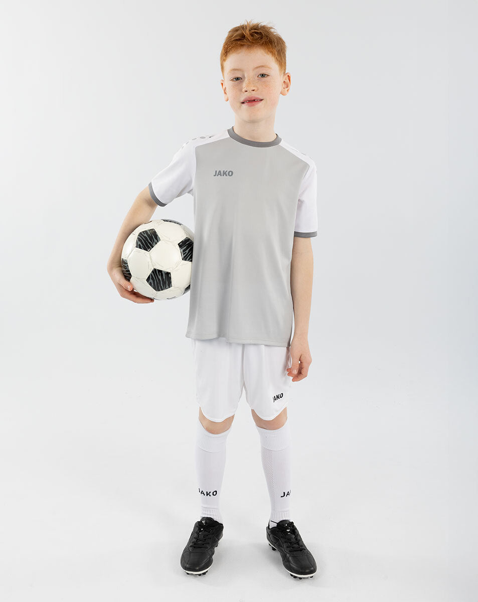 JAKO Trikot Dynamic KA hellgrau/weiß/grau
