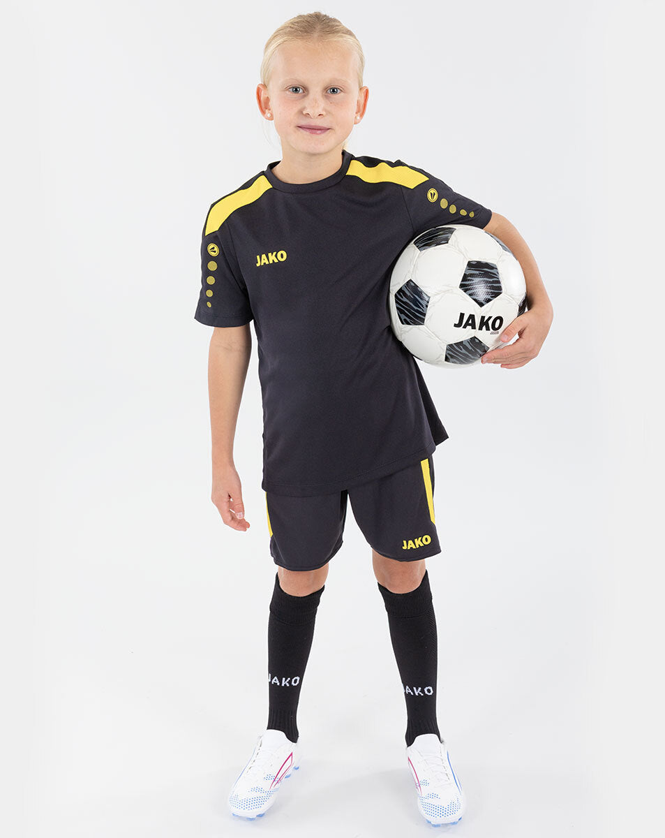 JAKO Sporthose Power schwarz/citro
