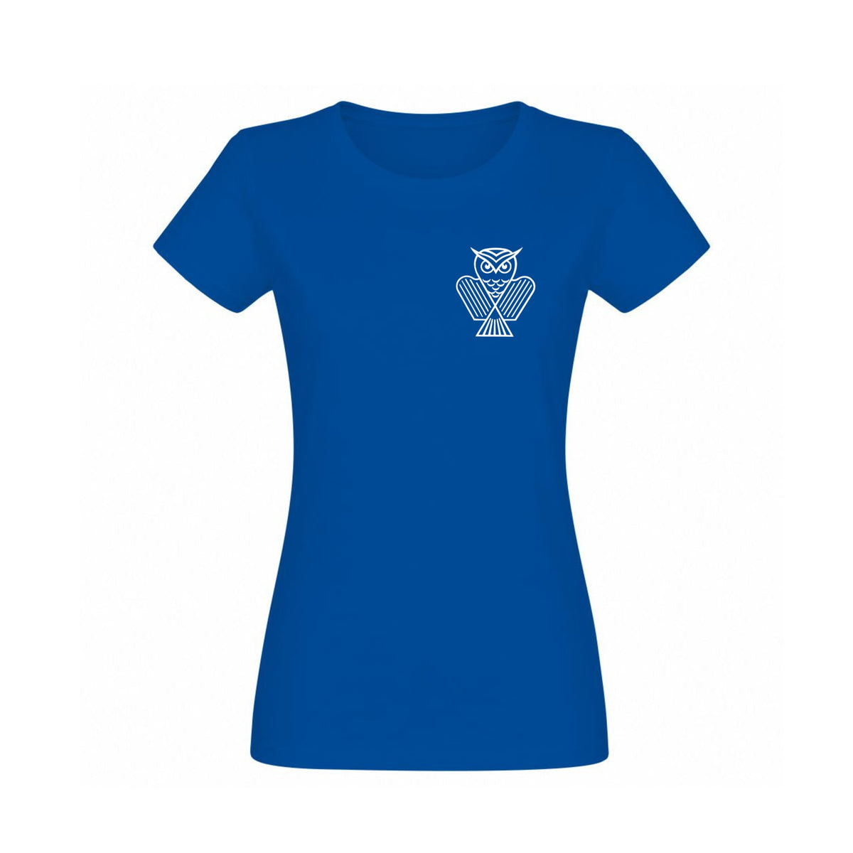 KG Eule Basic T-Shirts SOL'S Imperial Damen – Royal Blue – Vorderseite