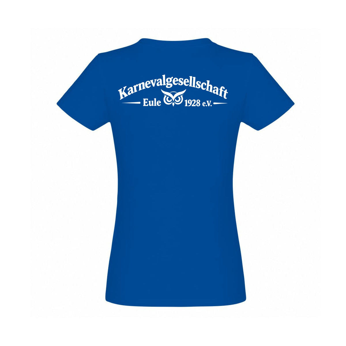 KG Eule Basic T-Shirts SOL'S Imperial Damen – Royal Blue – Rückseite